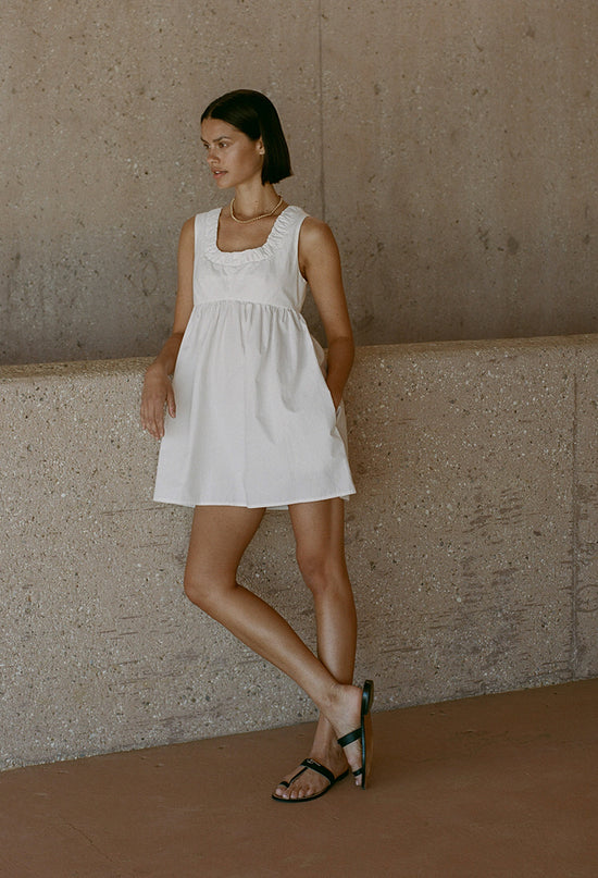 Letizia Dress White