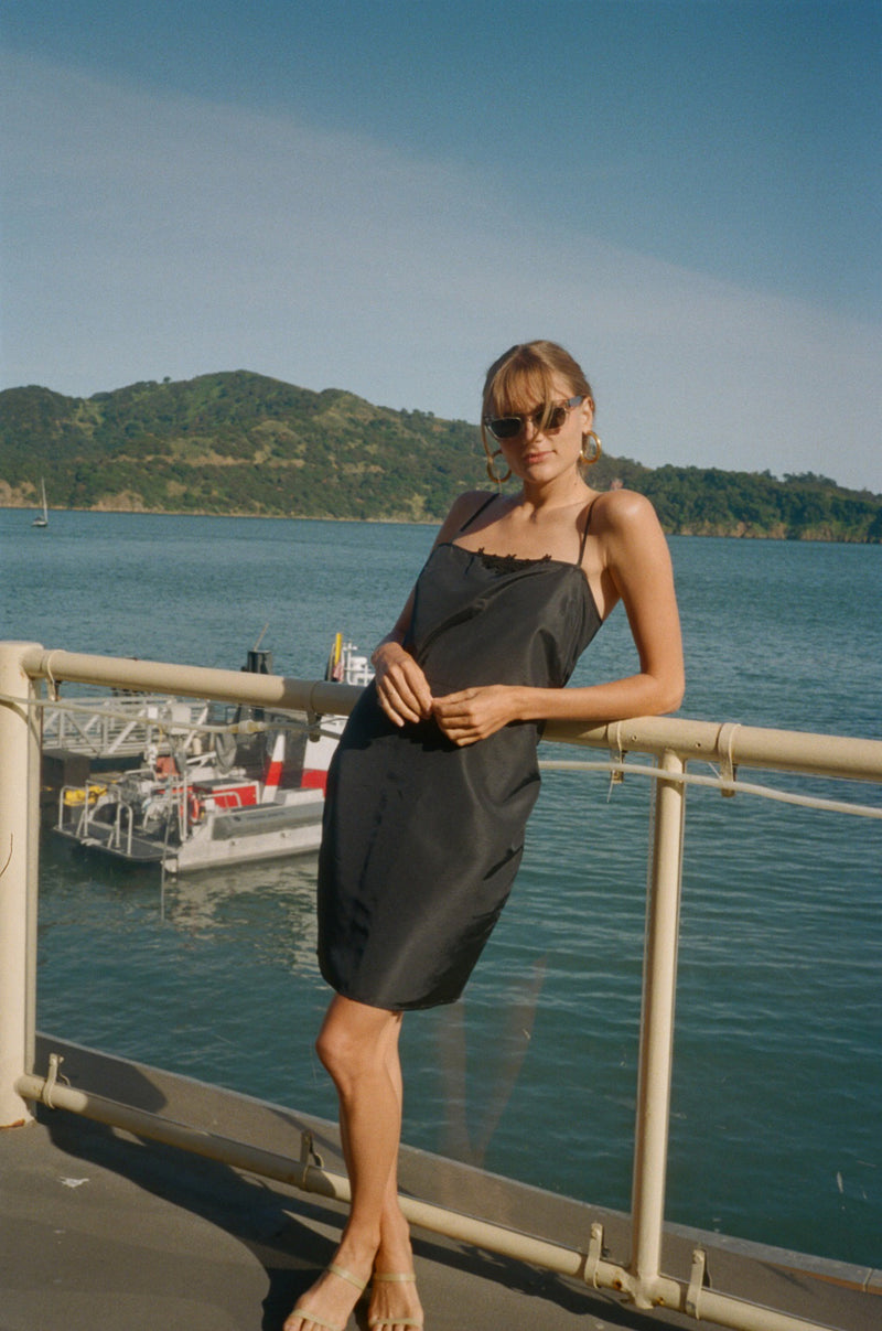 Christy Sleeveless Tweed Mini Dress - francesca's
