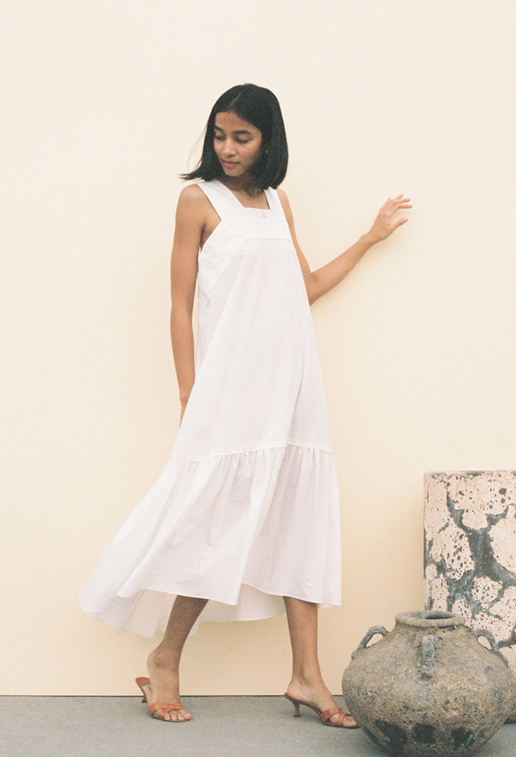 Lucia - White Tango Dress