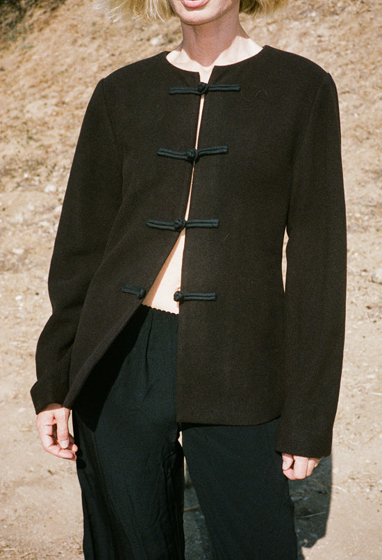 Danelle Brown Felt Coat