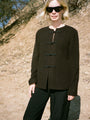 Danelle Brown Felt Coat
