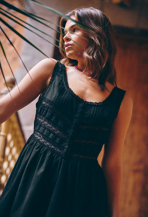 Rixo x Ciao Lucia Bonita Dress Black