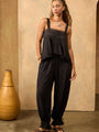 Pauli Black Silk Pant
