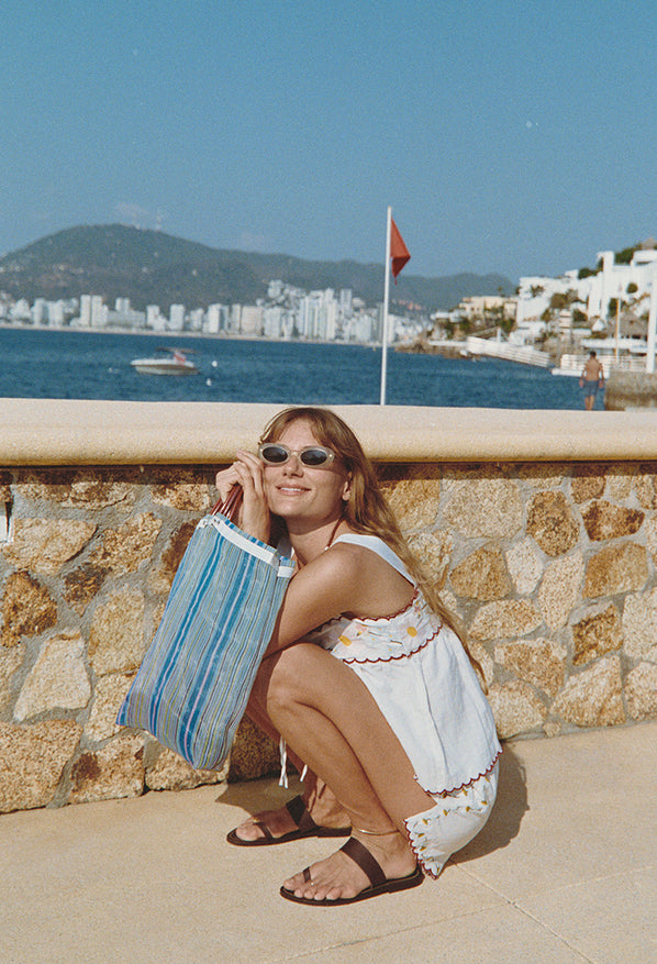 K. Jacques x Ciao Lucia Dextra Brown Toe Ring Sandal