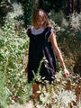Ailon Black Cotton Voile Dress