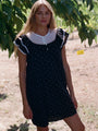 Ailon Black Cotton Voile Dress