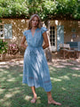 Laurine Cotton Slate Dress