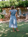 Laurine Cotton Slate Dress