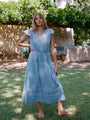 Laurine Cotton Slate Dress