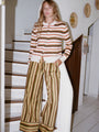 Lorene Venice Stripe Knit Cardigan
