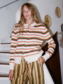 Lorene Venice Stripe Knit Cardigan