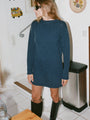 Tilda Denim Wool Blend Dress