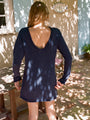 Tilda Denim Wool Blend Dress