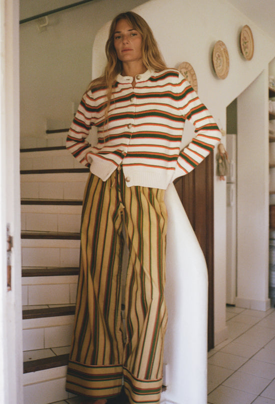 Yuli Venice Stripe Corduroy Pant