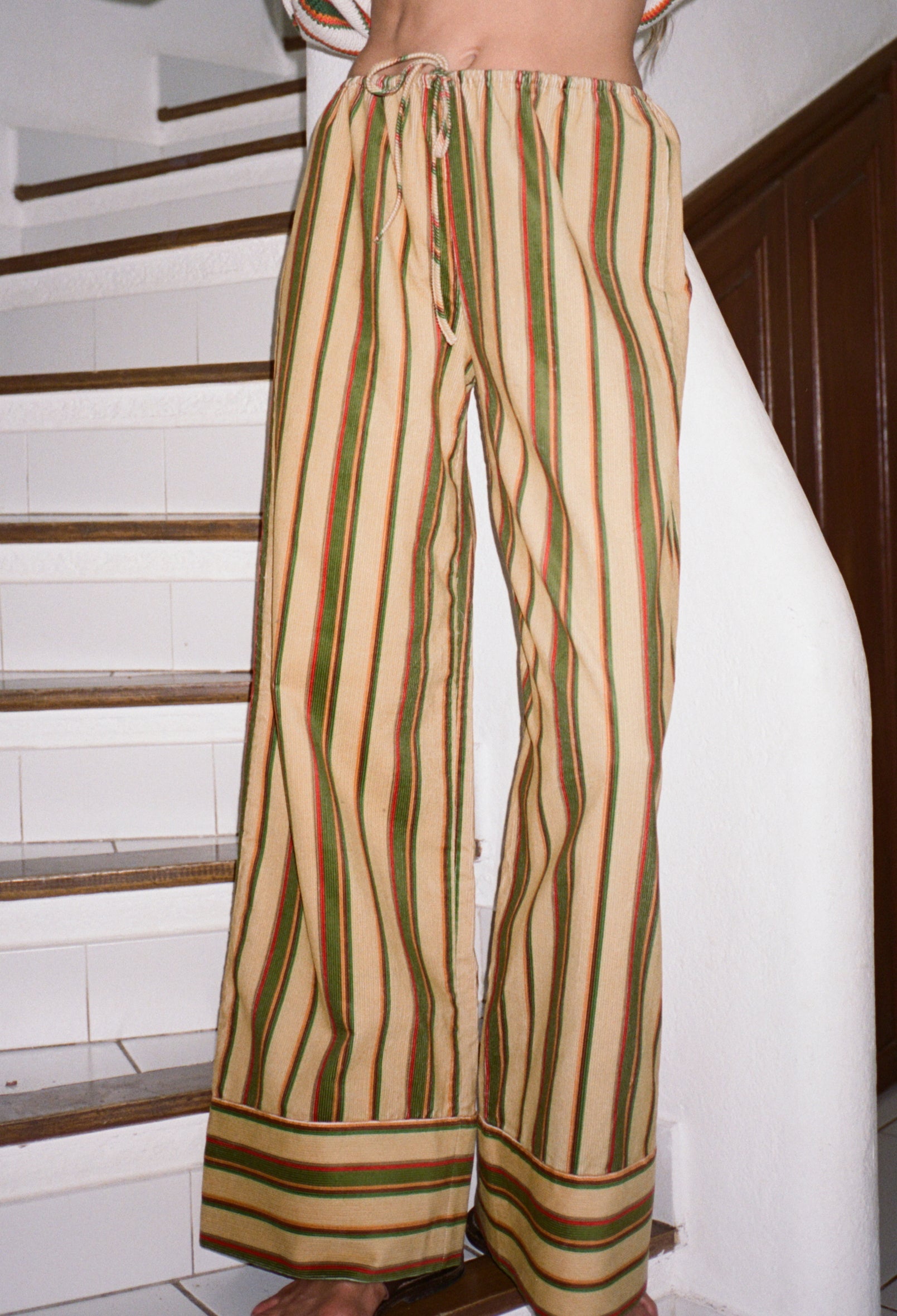 Yuli Venice Stripe Corduroy Pant