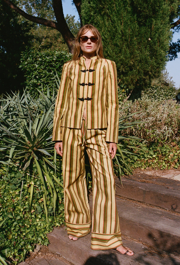 Yuli Venice Stripe Corduroy Pant