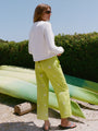Doris White Cotton Sweater