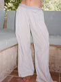 Kaila Stripe Cotton Poplin Pant