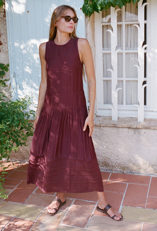 Jenetta Anemone Silk Dress