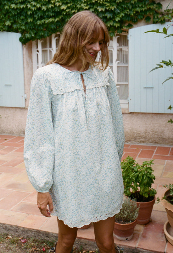 Jonita Chamomile Cotton Voile Dress