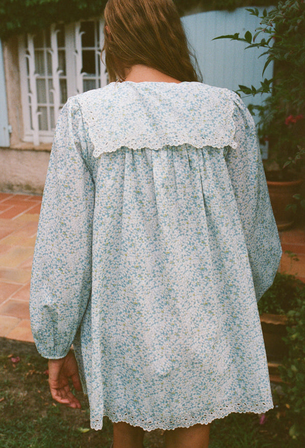 Jonita Chamomile Cotton Voile Dress