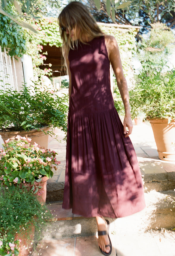 Jenetta Anemone Silk Dress