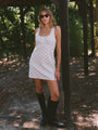Kirsten Embroidered Cotton Twill Dress