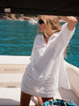 Isobel White Cotton Voile Dress