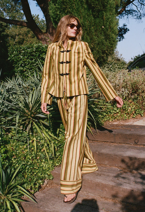 Yuli Venice Stripe Corduroy Pant