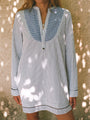 Matthia Striped Cotton Dress