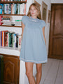 Joelle Slate Cotton Voile Dress