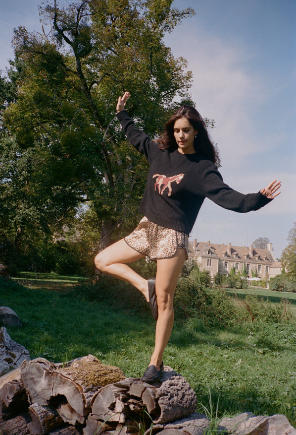 Rianne Merino Wool Pullover Black