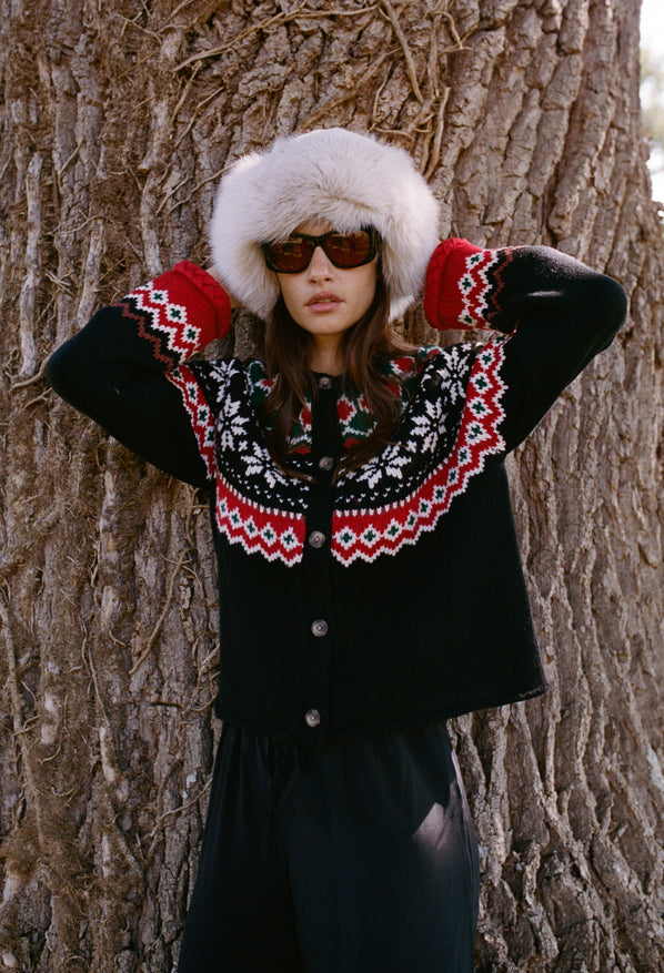 Doris Fair Isle Cardigan