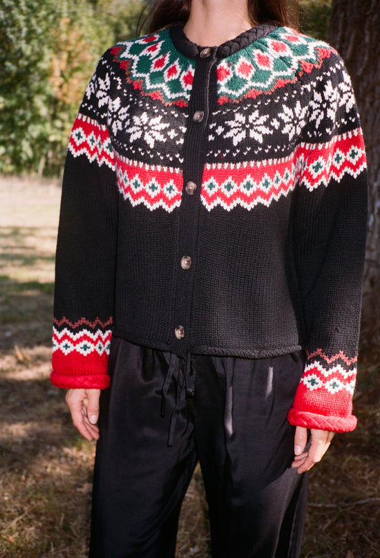 Doris Fair Isle Cardigan
