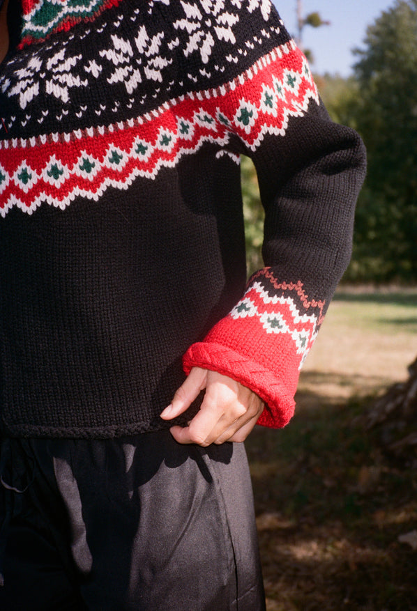 Doris Fair Isle Cardigan