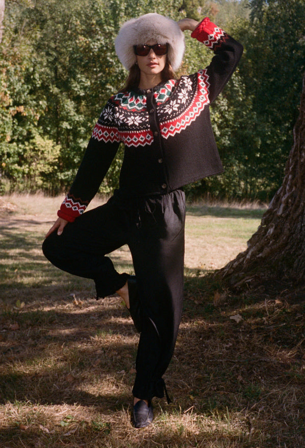 Doris Fair Isle Cardigan