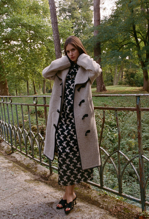 Malla Stone Wool Coat