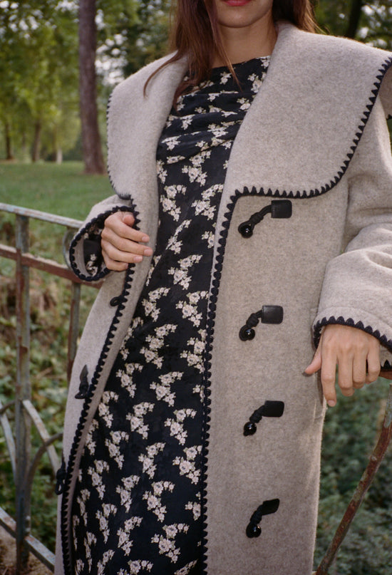 Malla Stone Wool Coat