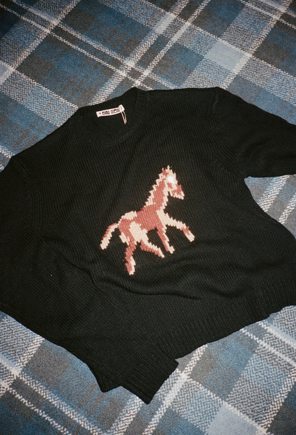 Rianne Merino Wool Pullover Black