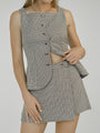 Amira Top Tweed