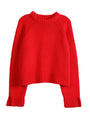 Brolio Red Wool Pullover