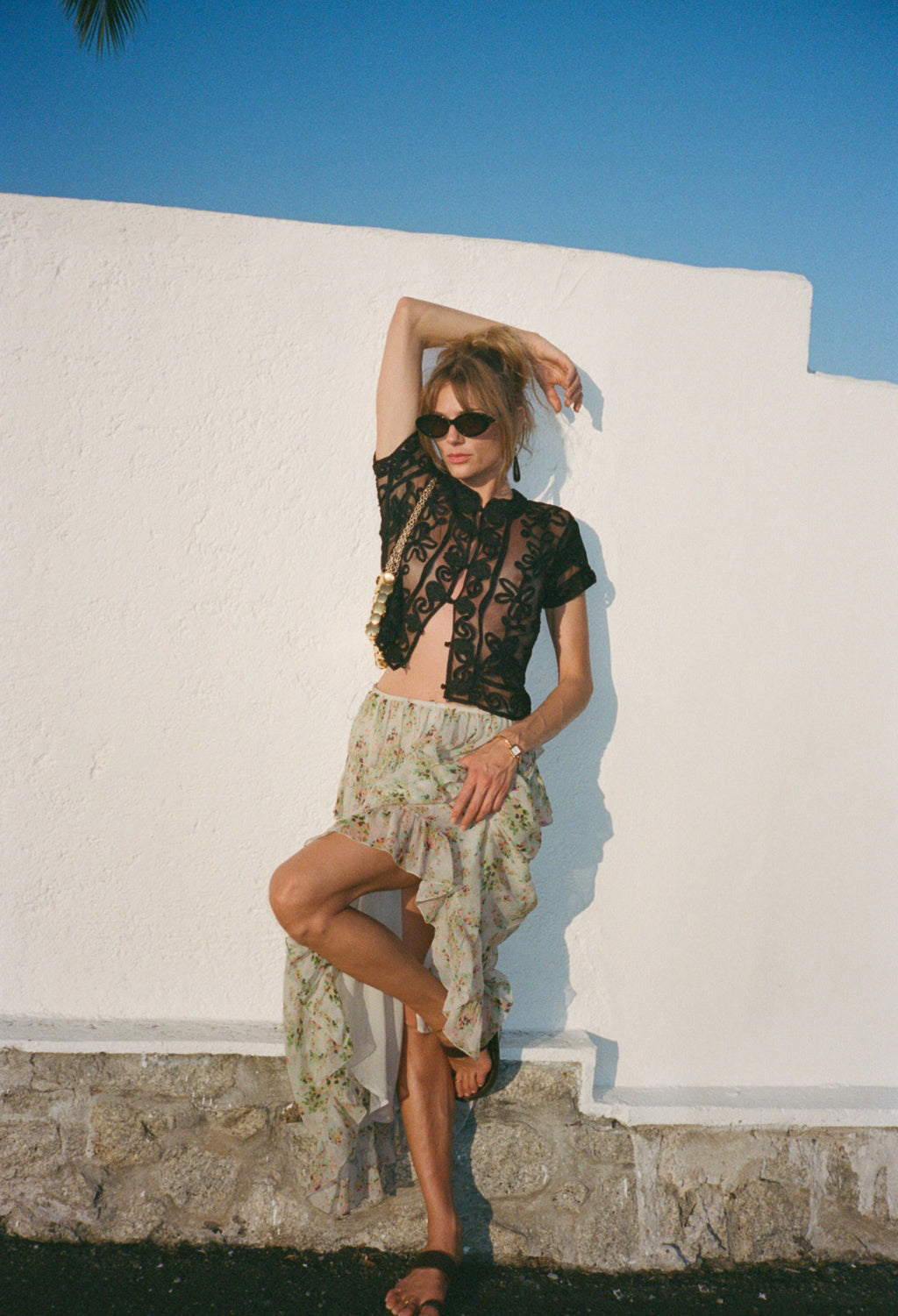 Nikola Black Soutache Top – Ciao Lucia