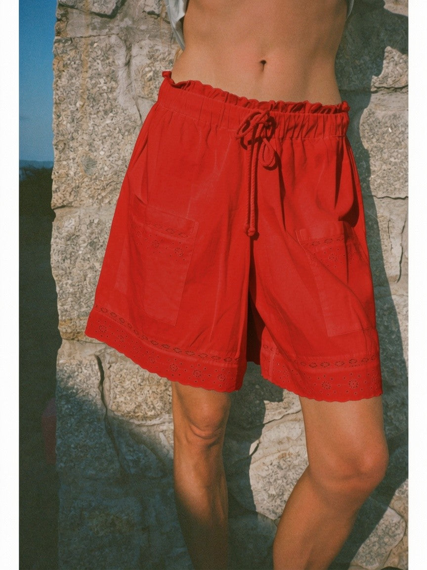 Neria Short Red