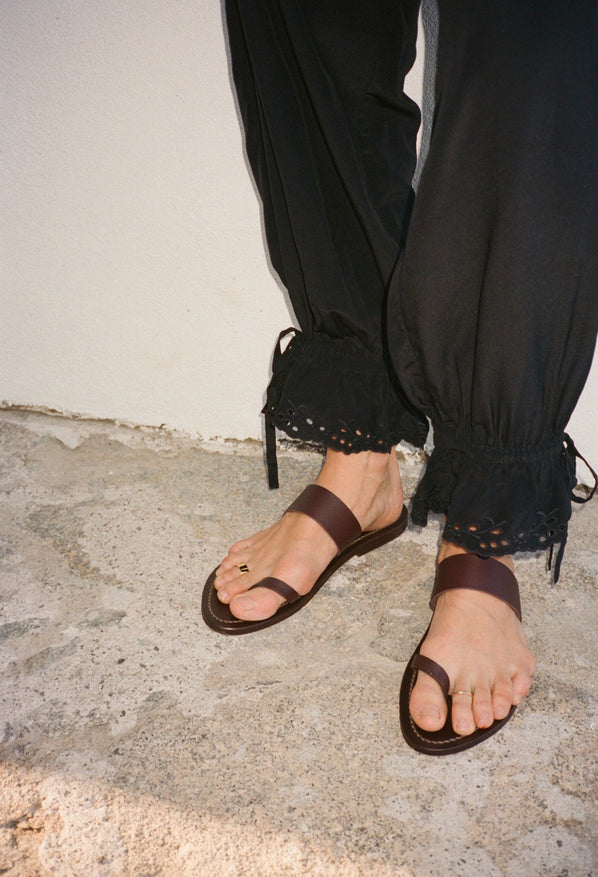 Pauli Black Silk Pant