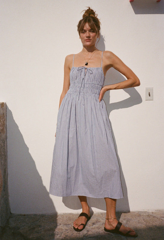 Gabriela Stripe Cotton Dress