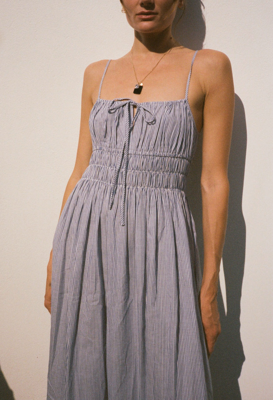 Gabriela Stripe Cotton Dress – Ciao Lucia