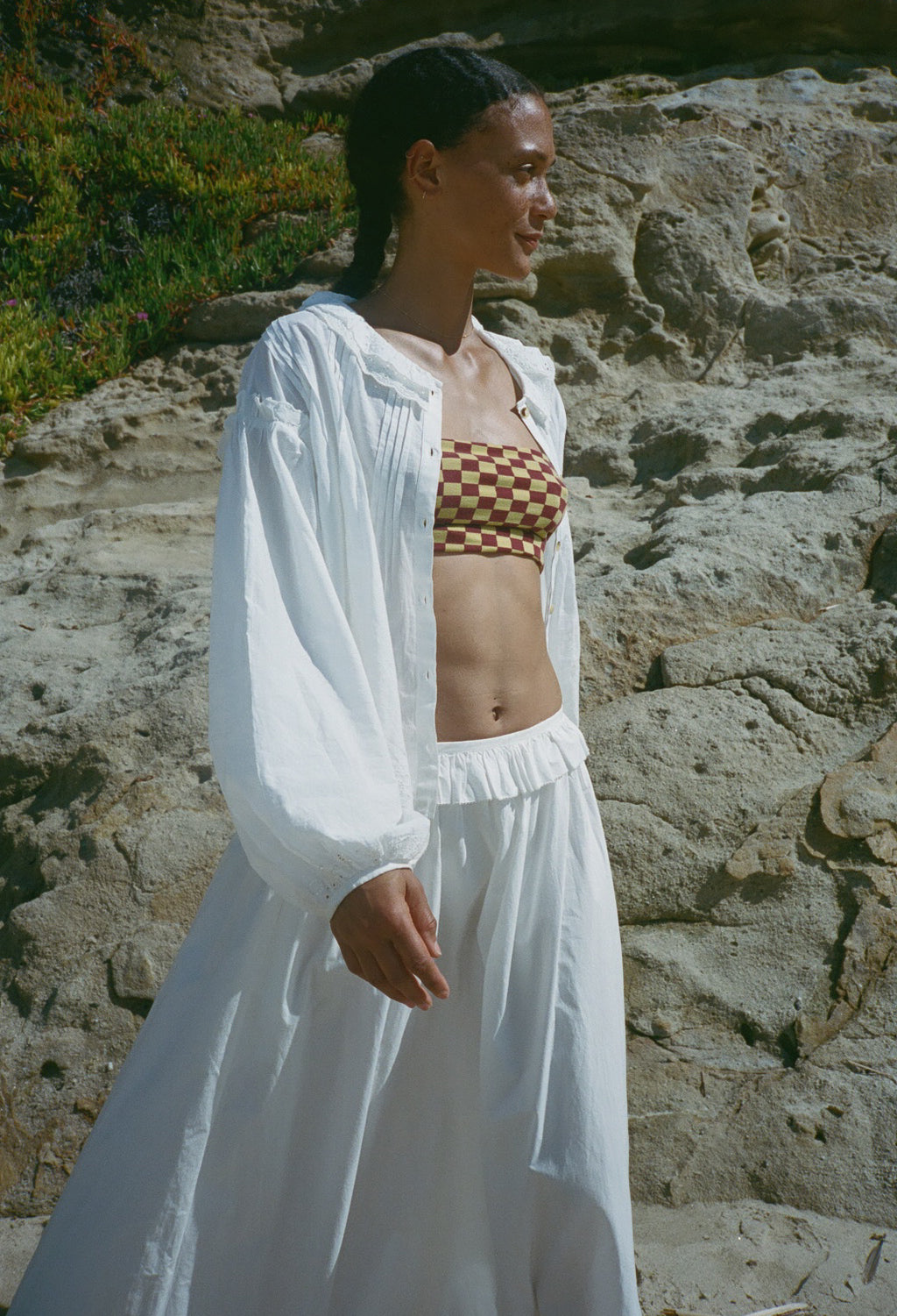 Esi White Cotton Skirt – Ciao Lucia