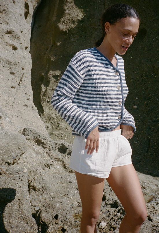 Herta Stripe Knit Jacket