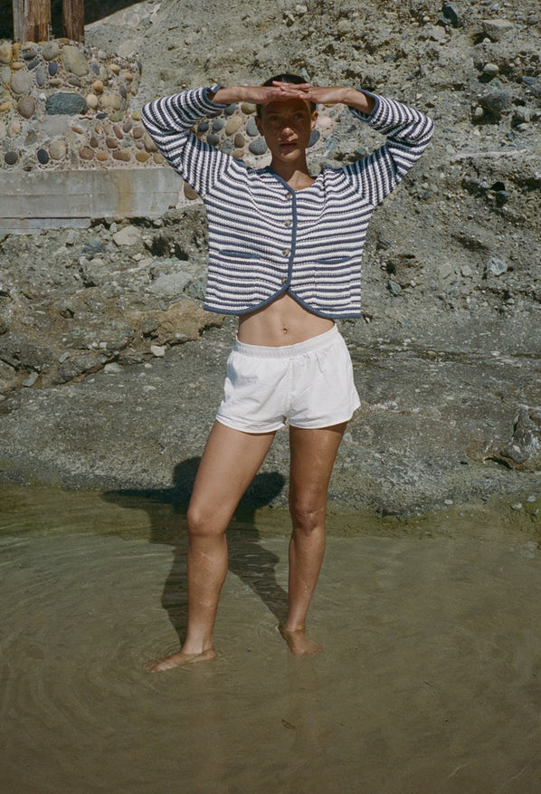 Herta Stripe Knit Jacket