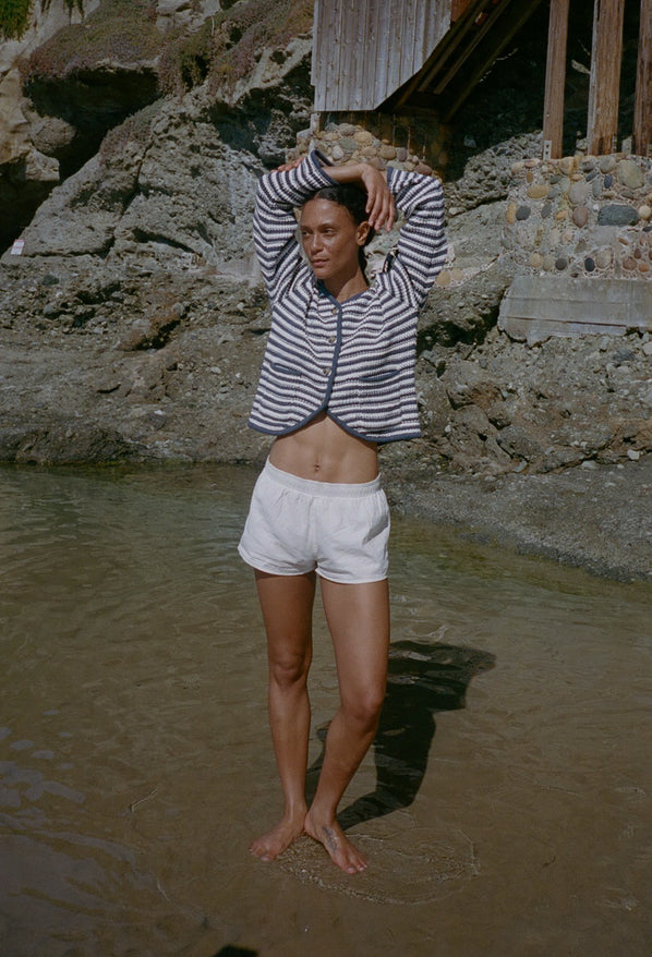 Herta Stripe Knit Jacket